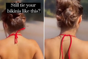 My bikini hack offers extra support for your boobs in halter tops