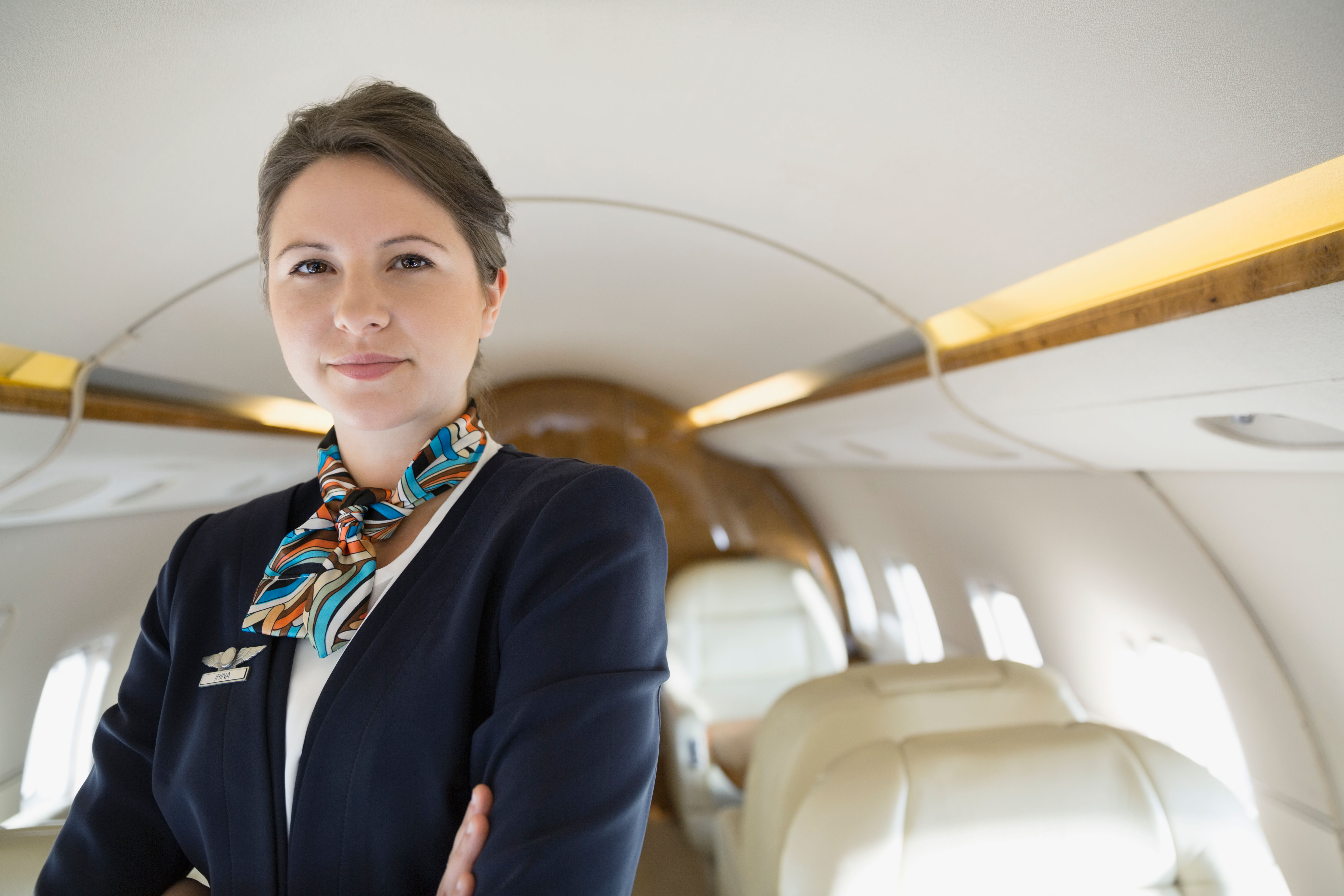 The former flight attendant never travels without eyedrops (stock image)