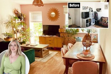 I transformed my dark and dingy council house by finding free stuff on the street