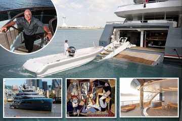 Inside Spurs owner Joe Lewis' £5bn fortune from superyacht to Picassos