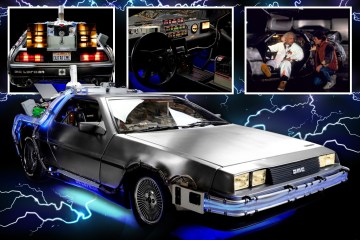 Back To The Future DeLorean sells for eye-watering sum - but with a catch