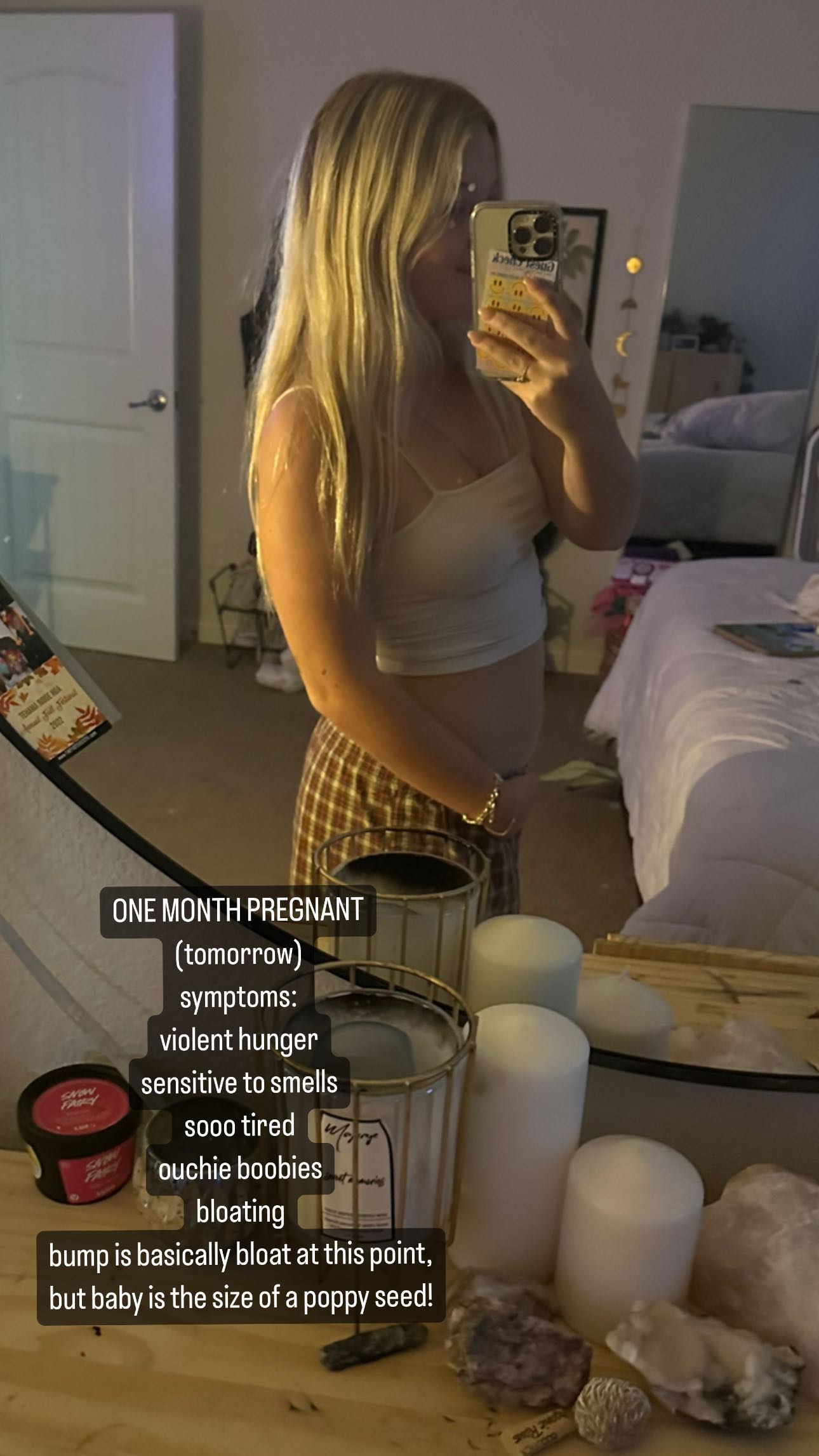 Maddie teilte ihre bizarren Symptome einer zweiten Schwangerschaft auf Instagram