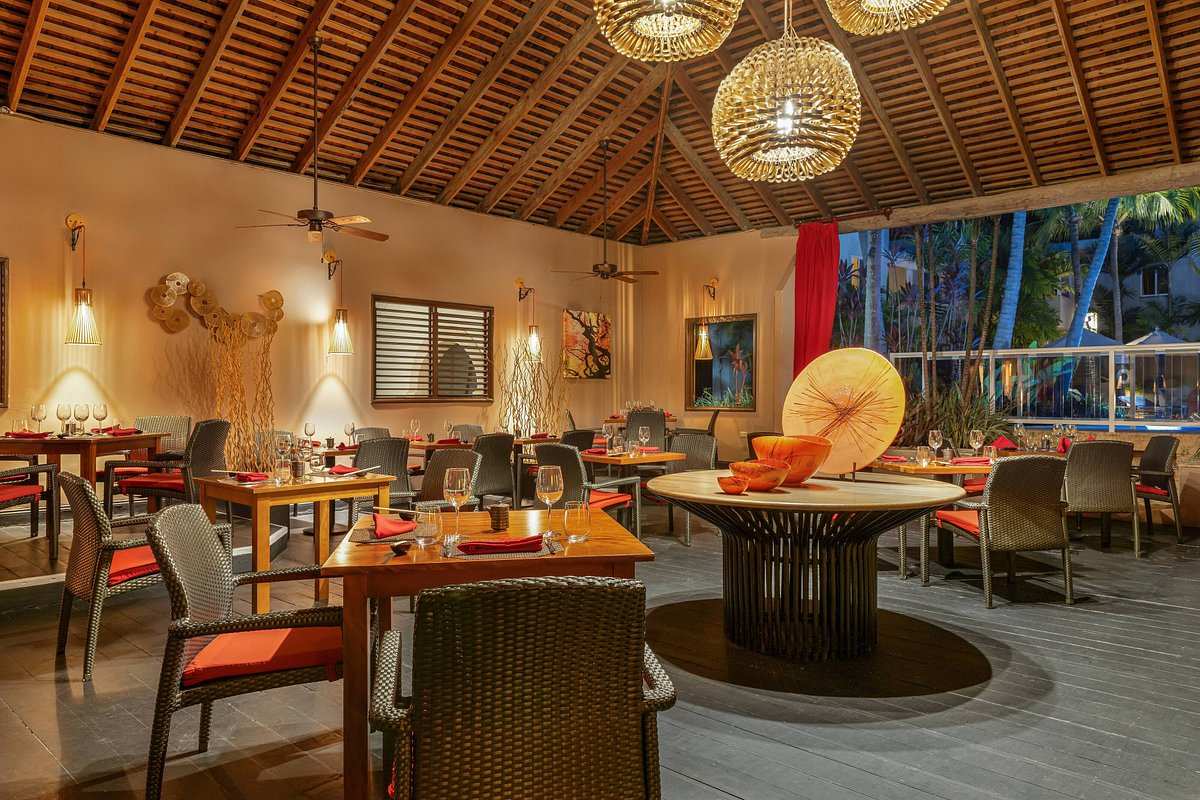 Das Kyma-Café im Vier-Sterne-Waves Hotel and Spa auf Barbados