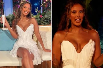 Love Island-Moderatorin Maya Jama versetzt die Zuschauer in ihrem letzten After-Sun-Kleid in den Wahnsinn