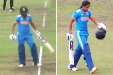 Fans sagen, dass die Kapitänin der indischen Frauen nach wütender Reaktion „lebenslang gesperrt“ werden sollte
