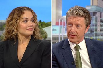 Charlie Stayt von BBC Breakfast kritisierte das Verhalten gegenüber Rita Ora
