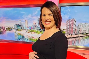 Nina Warhurst von BBC Breakfast zeigt als Hommage an ihren Ehemann ein Foto ihres Babys 