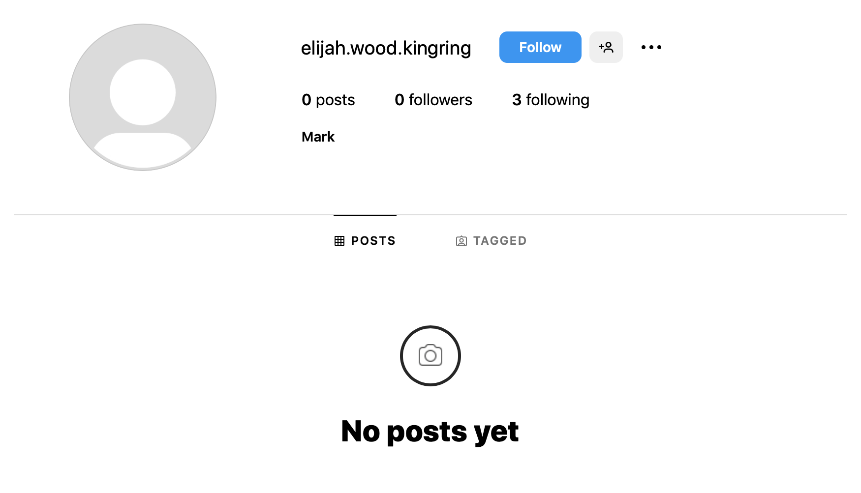 elijah.wood.kingrings Instagram-Konto im Juli 2023