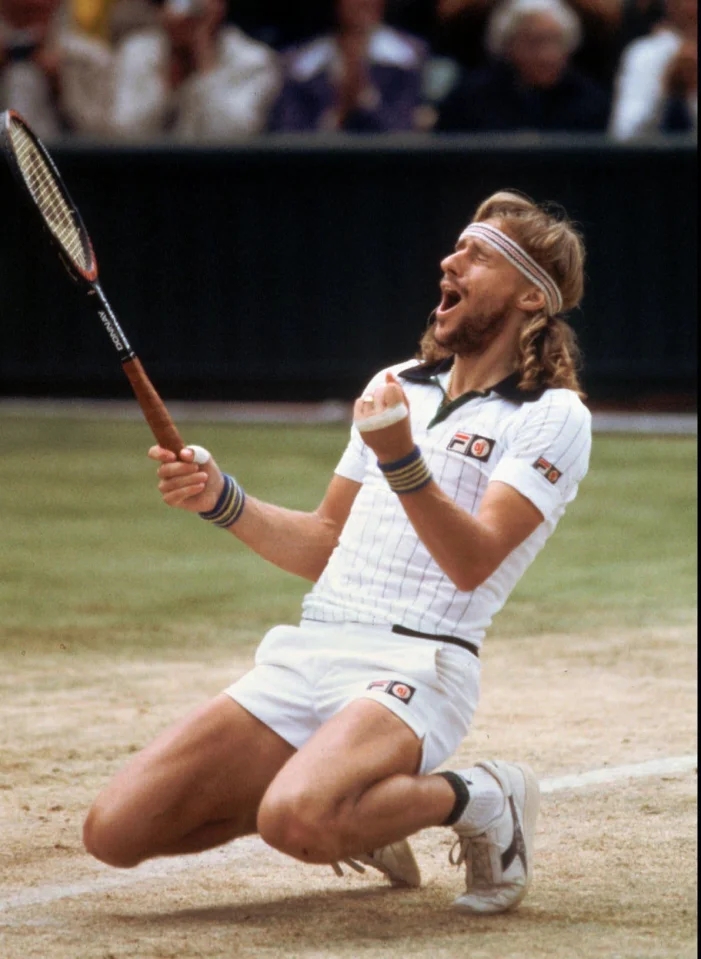 Fünf der wichtigsten Titel von Björn Borg wurden auf den Rasenplätzen von Wimbledon gewonnen