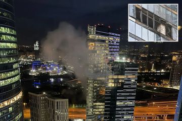 Massive Explosion erschüttert Moskauer Wolkenkratzer bei neuem Drohnenangriff