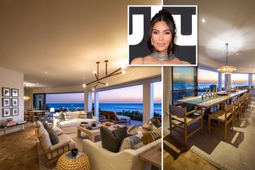 In Kim Kardashians neuem 61 Millionen Pfund teuren Vierbetthaus in Malibu, in dem Cindy Crawford lebte