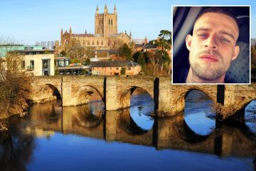 Ermittlungen wegen Mordes, als Sean Day, 29, an einem beliebten Schönheitsort im Fluss Wye verschwindet