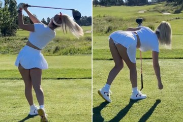 Die Fans sind fassungslos, als Paige Spiranac auf dem Golfplatz unter einer „frechen“ Garderobenstörung leidet