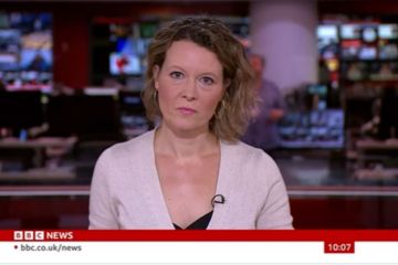 BBC-Nachrichtensprecher musste sich nach technischen Fehlern bei den Zuschauern entschuldigen