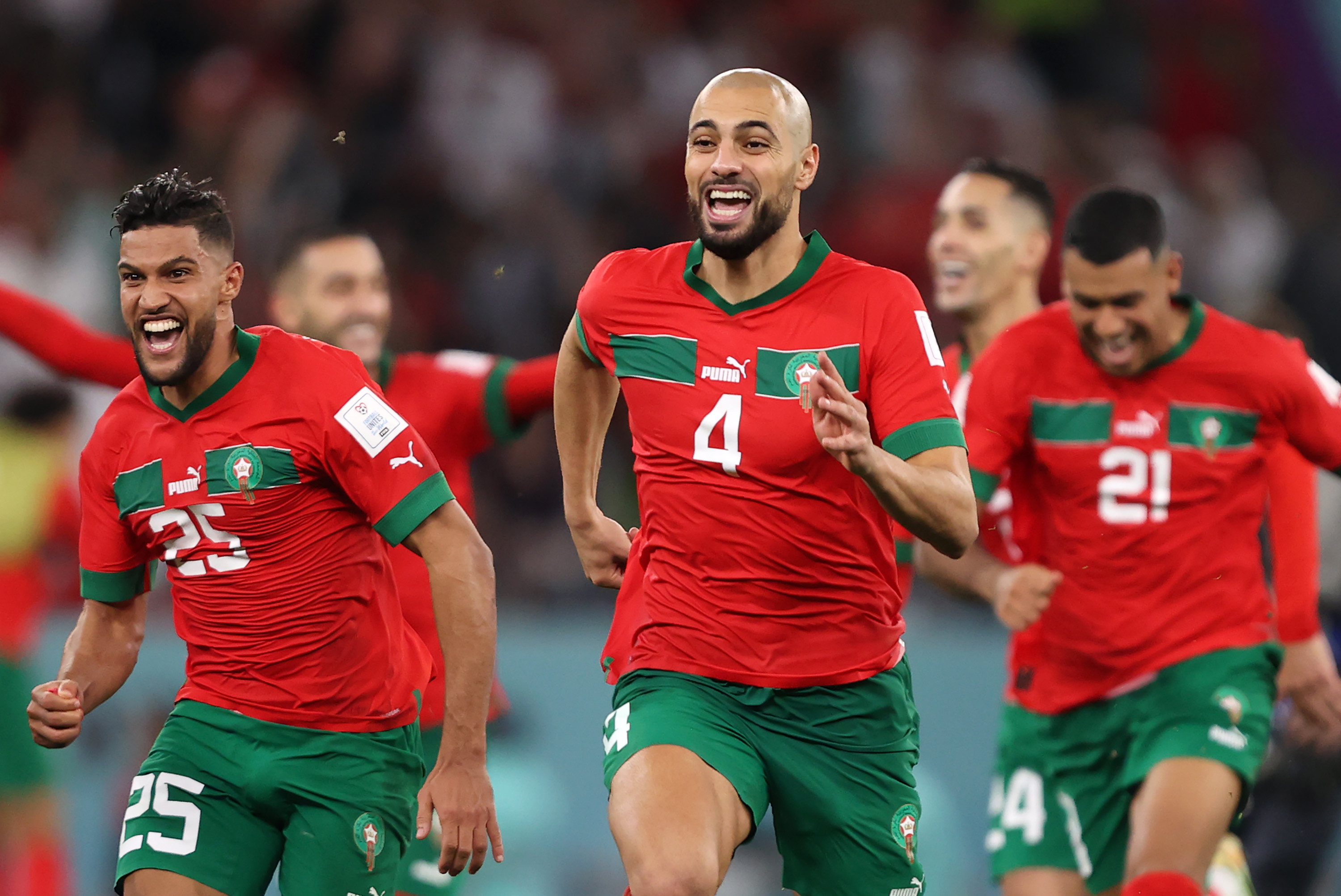 Der Mittelfeldspieler spielte eine Hauptrolle bei Marokkos glänzendem Einzug ins Halbfinale
