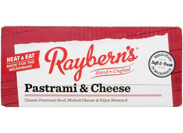 Rayberns Deli-Style-Sandwich, Pastrami und Käse
