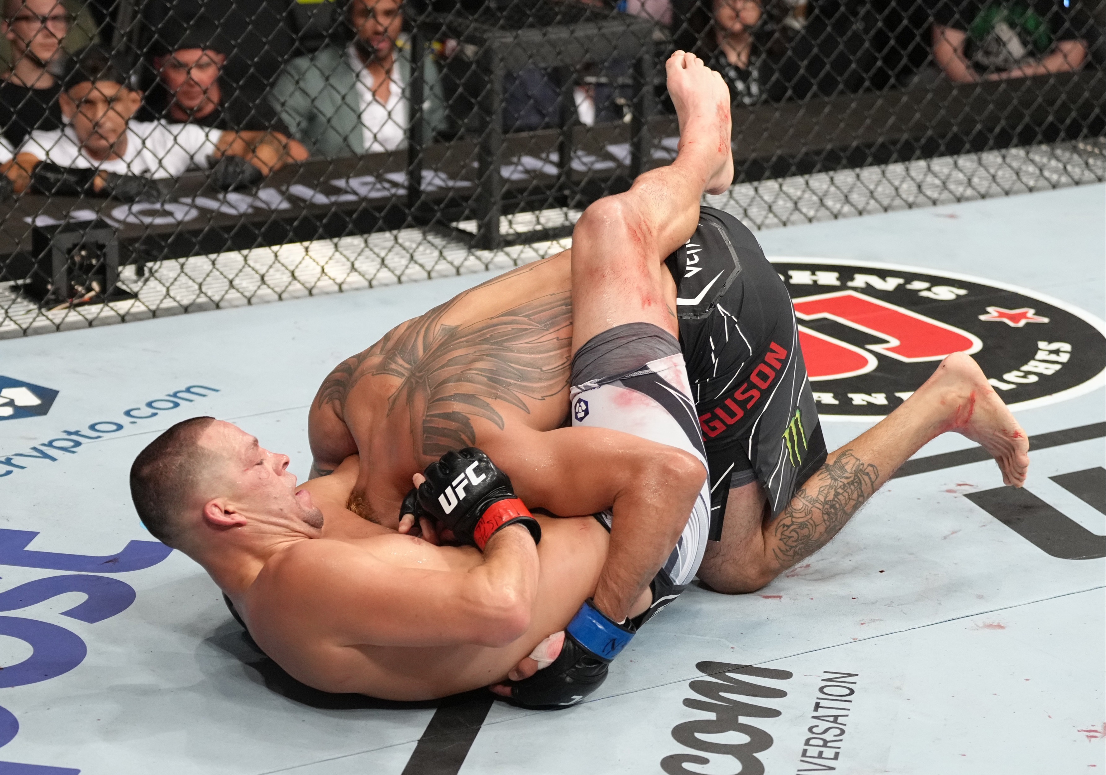 Nate Diaz besiegte Tony Ferguson in seinem letzten UFC-Kampf