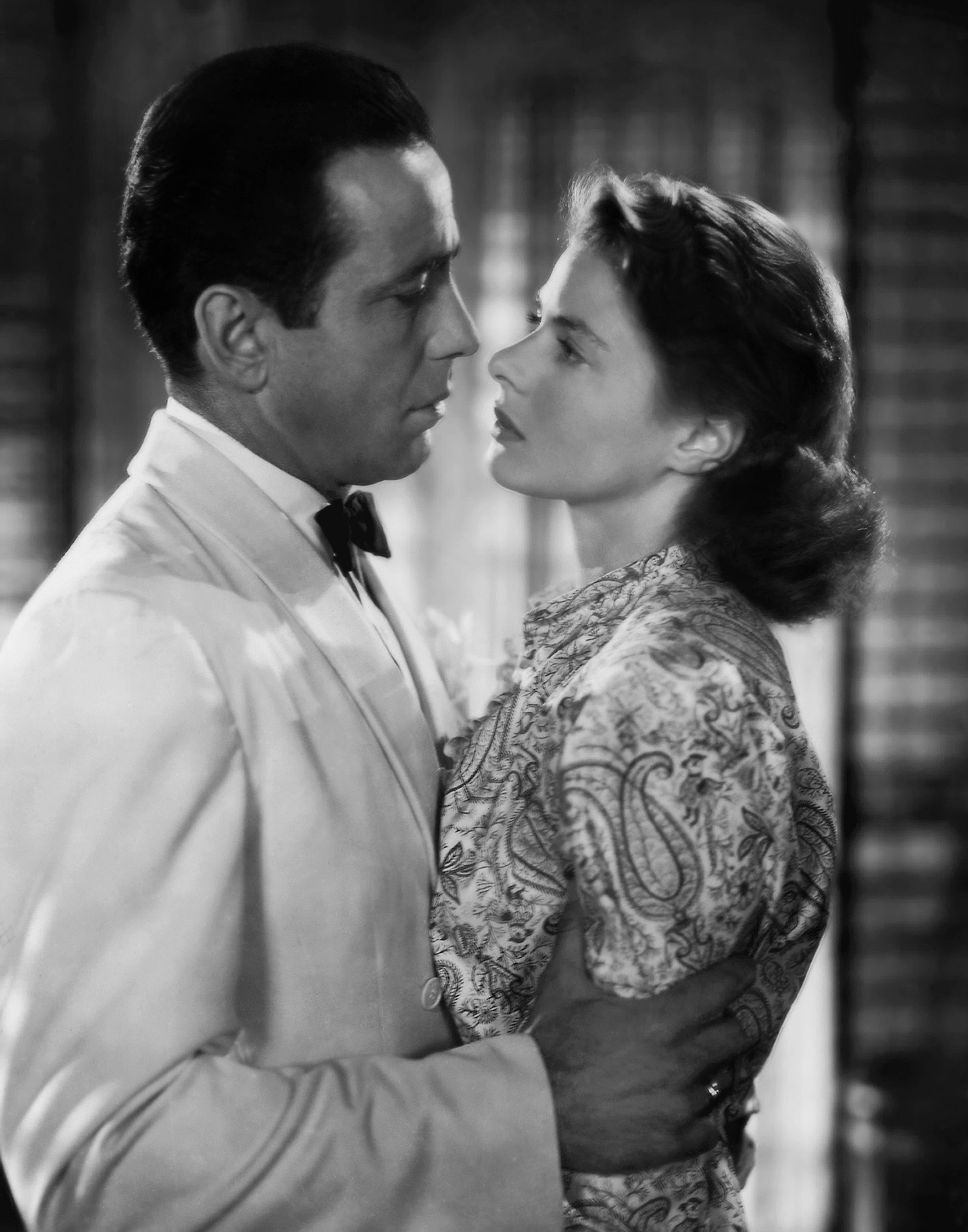 Humphrey Bogart und Ingrid Bergman im Blockbuster Casablanca von 1942