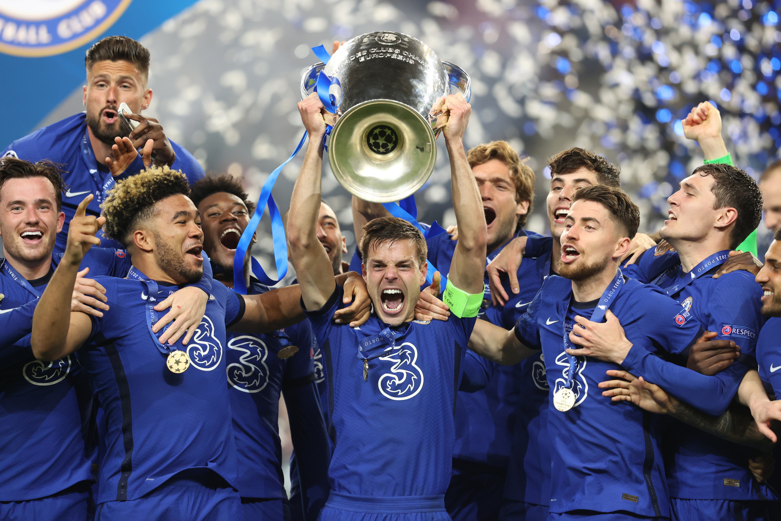 Chelsea feiert den Gewinn der Champions League im Jahr 2021, aber viele dieser Spieler sind inzwischen weitergezogen