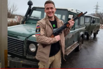 Der Putin-freundliche Brite in der Ukraine half Russland beim Transport von Waffen, die zur Zerstörung von Panzern hergestellt wurden