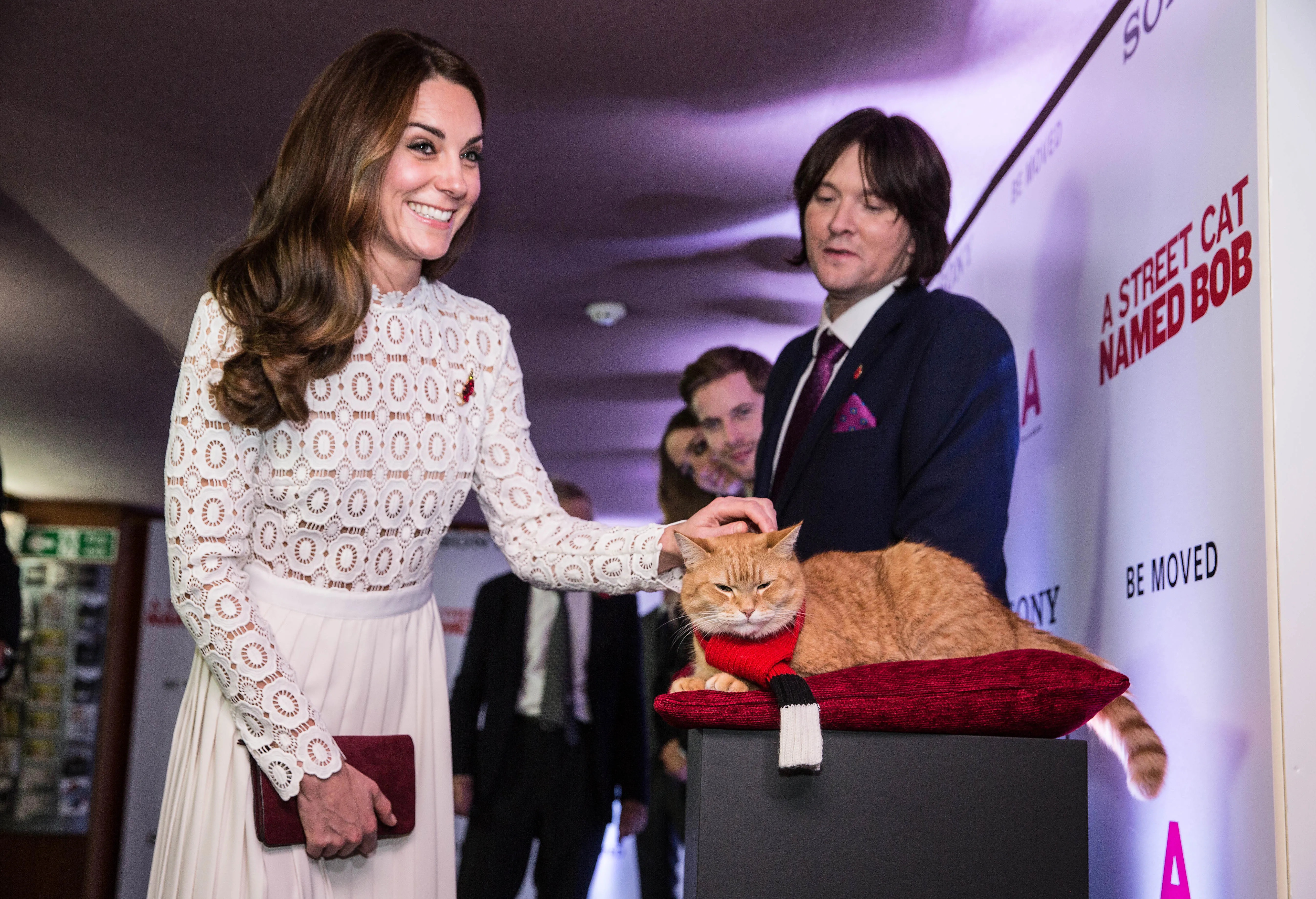 Bob und James trafen Kate Middleton bei der Filmpremiere