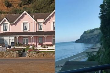 Im Inneren des britischen Pink Beach House schwärmen Gäste auf TripAdvisor
