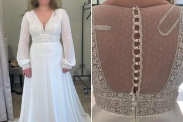 Mein Hochzeitskleid wurde versehentlich vor meinem Tag in einen Wohltätigkeitsladen gelegt und es wurde verkauft