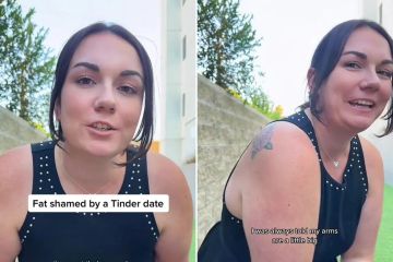 Frau beschämt Tinder-Match, das ihr bei einem Date gesagt hat, sie hätte „dicke Arme“.