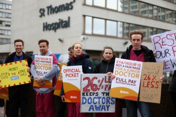 Die Wartelisten des NHS erreichten vor Streiks einen neuen Rekordwert von 7,6 Millionen 
