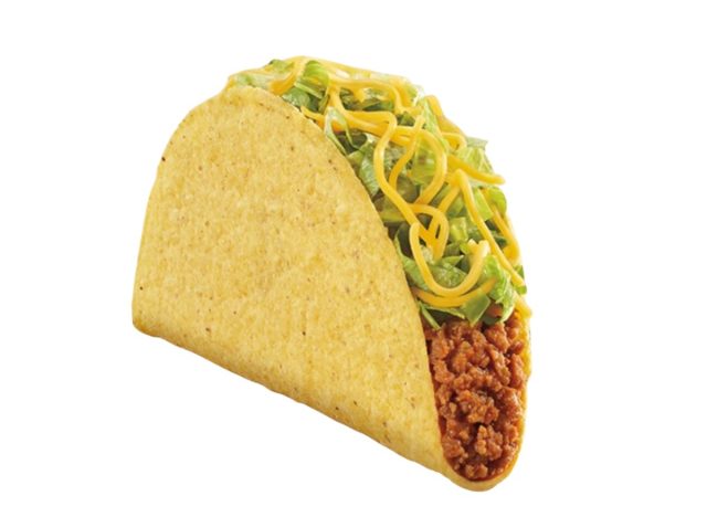 Taco Bell knuspriger Taco