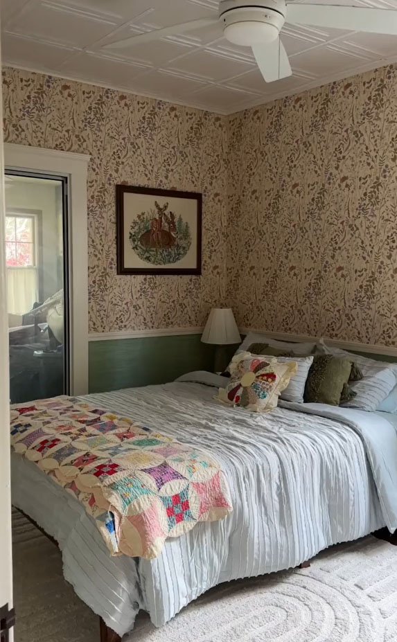 Das einfache Upgrade verwandelte ihr Zimmer und kostete sie insgesamt nur 300 $