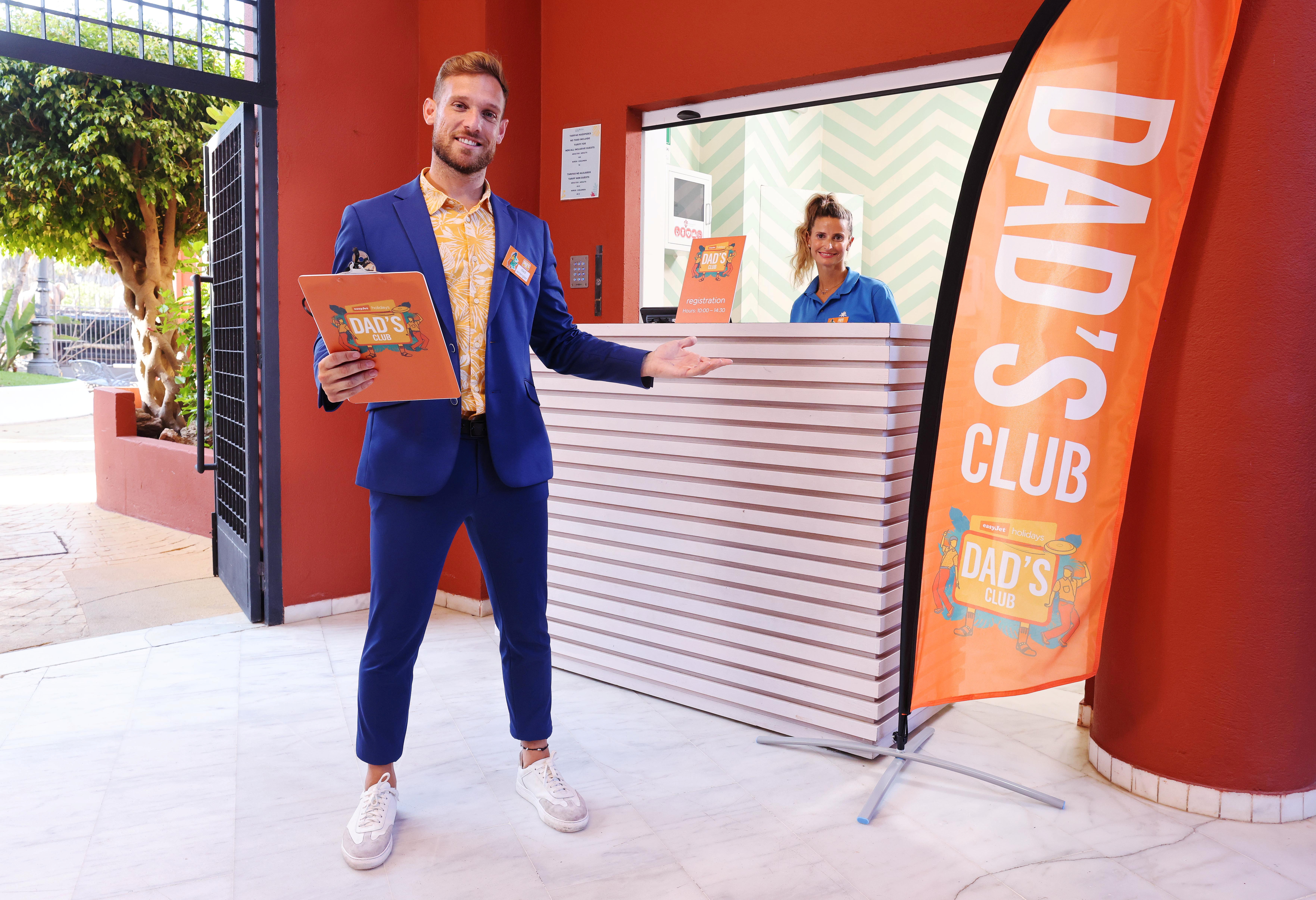 easyJet Holidays hat einen hotelinternen „Dad’s Club“ eröffnet