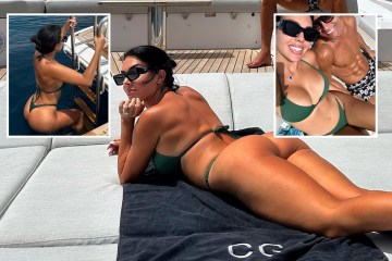 Georgina Rodriguez zeigt ihren Hintern im Bikini beim brutzelnden Sex auf einer Yacht mit Ronaldo