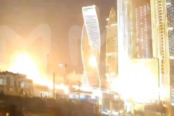 Eine gewaltige Explosion erschüttert Moskau, als eine Kamikaze-Drohne nur 5 Kilometer vom Kreml entfernt einschlägt