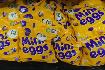 WHSmith-Käufer waren 3 Wochen nach Ostern verblüfft über den Preis von 15 £ für Cadbury Mini Eggs