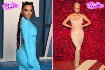 Inside fashion's worrying return to size zero as curvy Kim Kardashian shrinks 