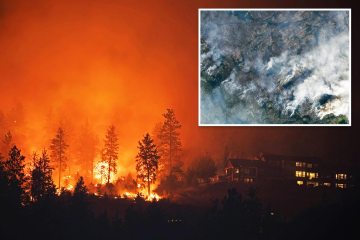 Waldbrände drohen in Kanada Tausende Häuser zu zerstören, 30.000 Menschen müssen evakuiert werden