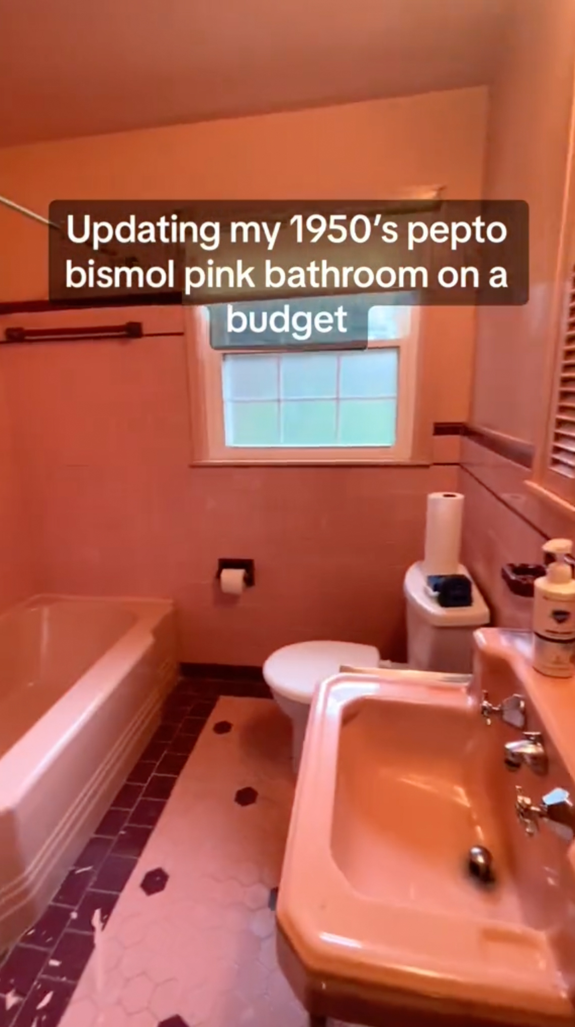 Sie modernisierte ihr rosafarbenes Pepto-Bismol-Badezimmer aus den 1950er-Jahren, was sich als umstritten erwies