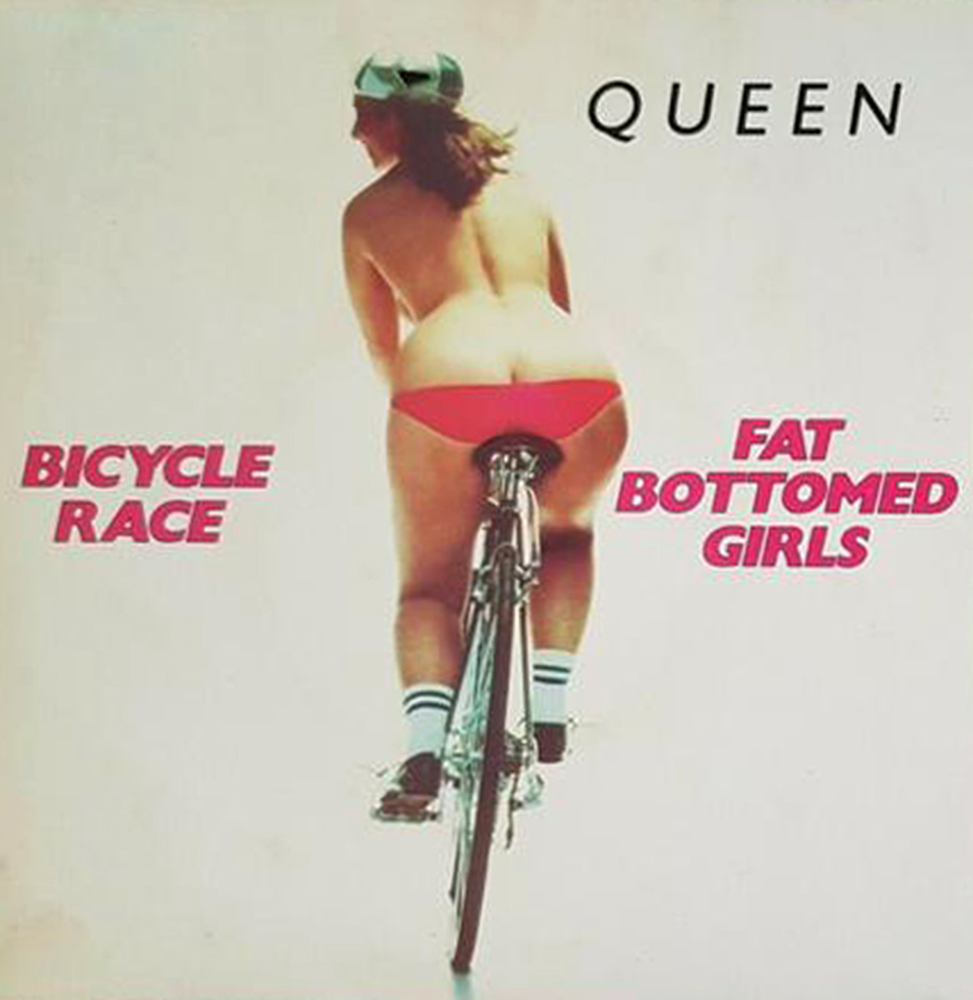„Queen's Fat Bottomed Girls“ wurde aus der neuen Greatest-Hits-Sammlung der Gruppe gestrichen, da befürchtet wurde, dass es die unter 25-Jährigen beleidigen könnte