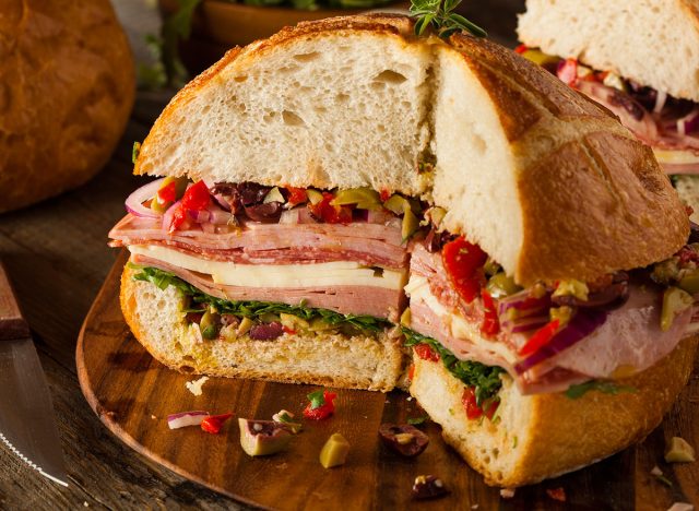Muffuletta-Sandwich