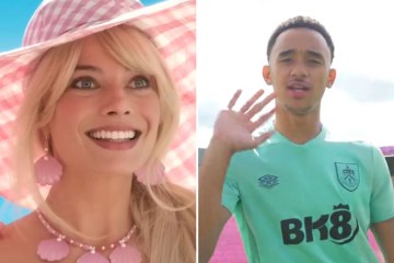 Die Fans waren verblüfft, als Burnley mit einem Barbie-Video den schockierenden Ramsey-Transfer im Wert von 12 Millionen Pfund ankündigte