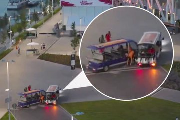 Bei einem Unfall der World Athletics wird ein Passagier aus dem Buggy geschleudert und ein Teilnehmer verletzt sich am Auge