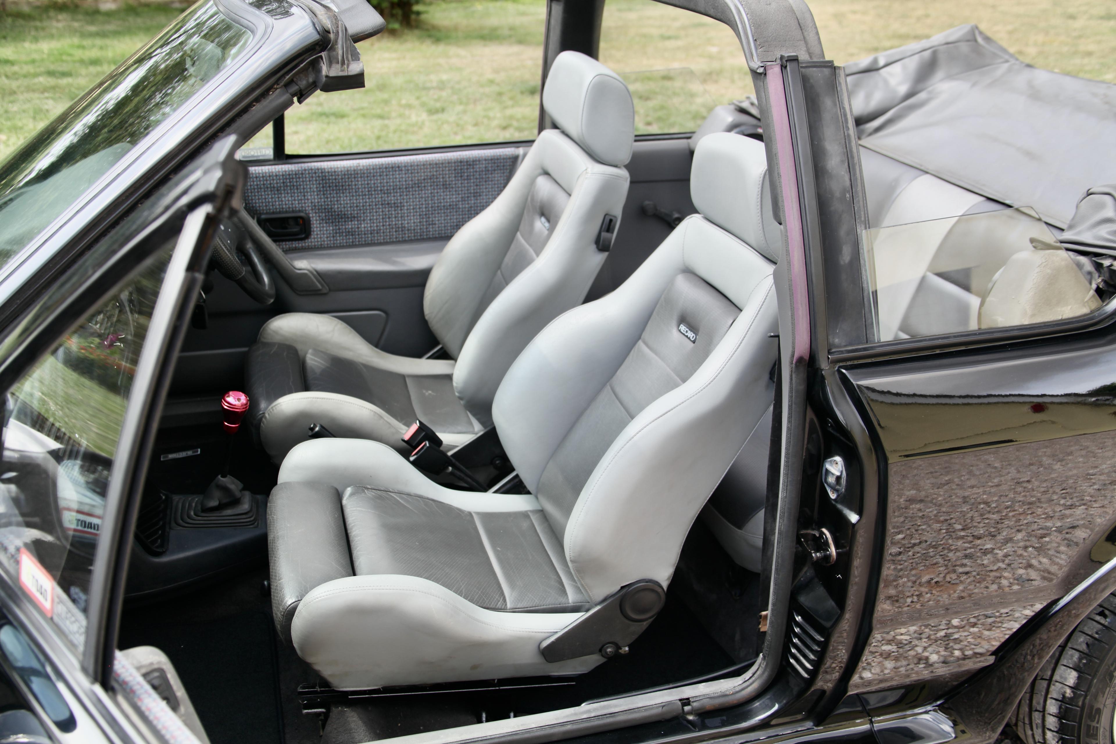 Das Modell XR3i war zunächst ein Ford Escort Cabriolet
