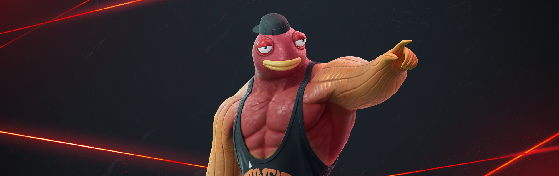 Fortnite Fish Thicc-Outfit