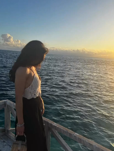 Faye teilte auf Instagram einen Einblick in ihren traumhaften Urlaub
