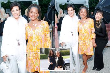 Meghan Markles Mutter Doria posiert mit Kris Jenner und Kim Kardashian bei einer A-List-Party