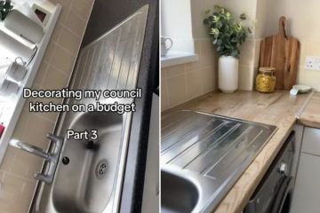 Heimwerker-Fan verwandelt ihre triste Gemeindeküche mit einem Kauf von B&M für 14 £