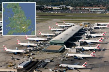 „Netzwerkweiter Ausfall“ im britischen Luftraum, da Urlauber mit enormen Verzögerungen konfrontiert sind