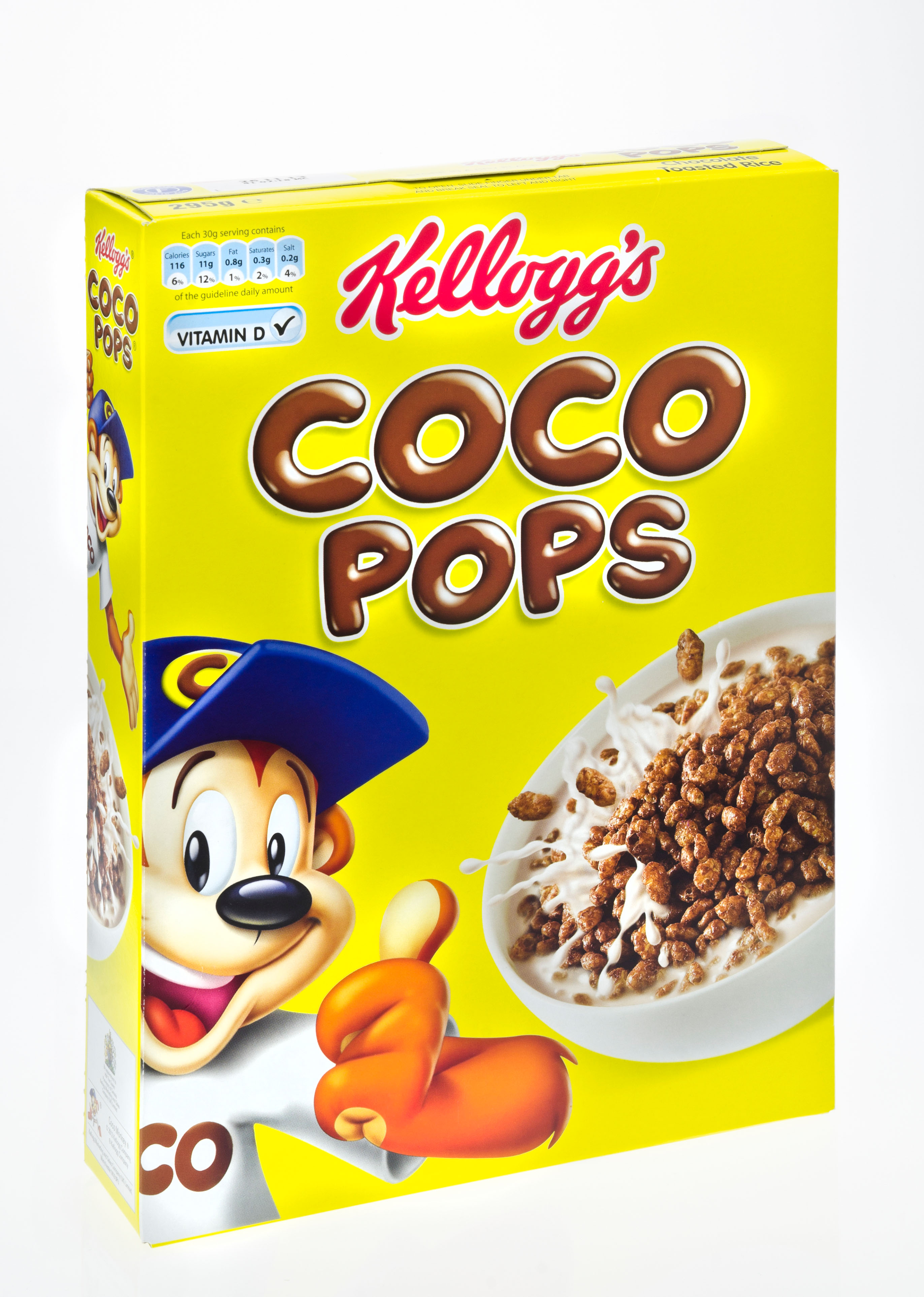 Bei zuckerhaltigen Cerealien wie Coco Pops sollte man jedoch noch vorsichtiger sein