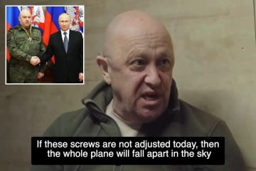 Erschreckender Moment: Putin-Feind Prigozhin sagt mit Flugzeugahnung seinen eigenen Tod voraus